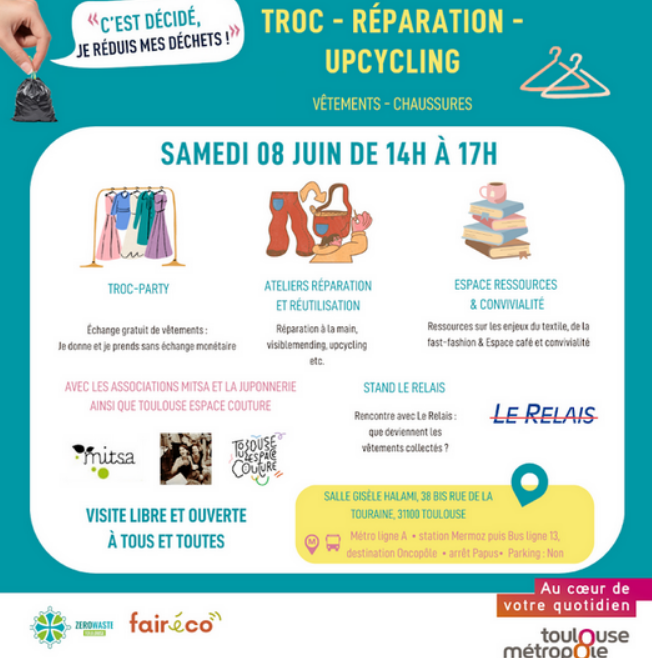 Troc Réparation Upcycling