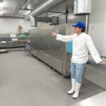 Visite de la station de lavage de contenants alimentaires « Evidence »