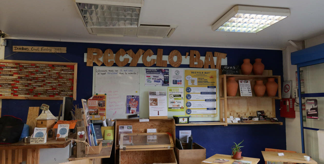 Visite du magasin et atelier de matériau de réemploi « Recyclo’Bat »