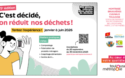 C’est décidé, on réduit nos déchets – La 5e édition se prépare !
